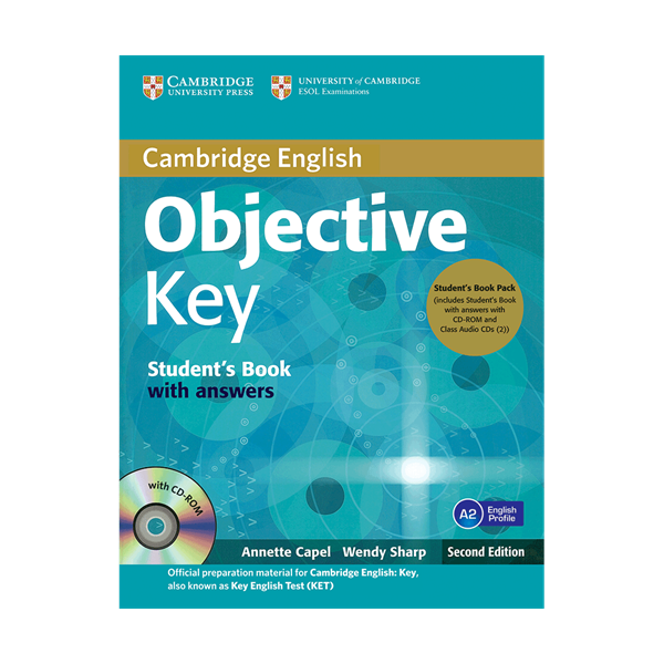 خرید کتاب Objective key students book second edition